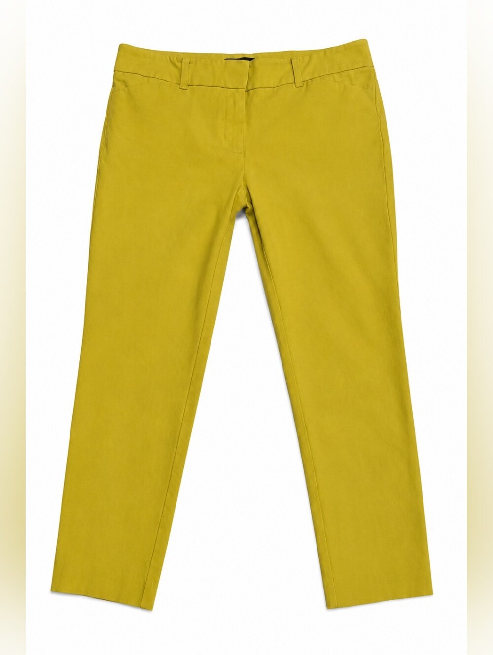 Women’s Mustard Cropped Slim Jeans